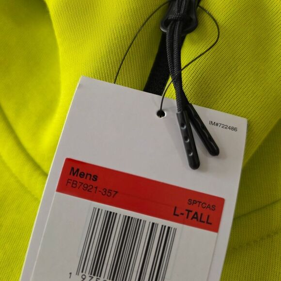 Nike Tech Fleece Windrunner Hoodie Obsidian Green Black Men's Large Tall New NSW - Picture 13 of 13